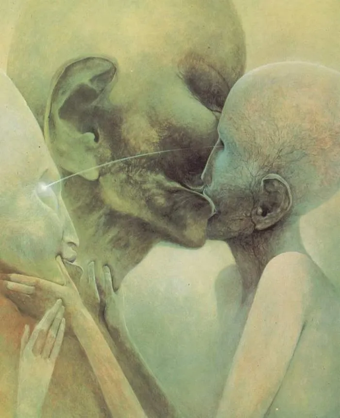 Las obras de este pintor polaco te causarán pesadillas