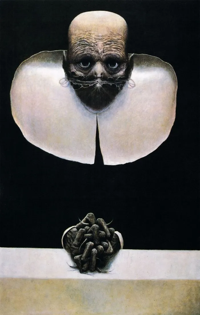 Polish Painter Who Learned To "Photograph Dreams" - His Works Will Give You Nightmares