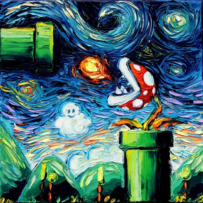 Piranha Plant Video Game