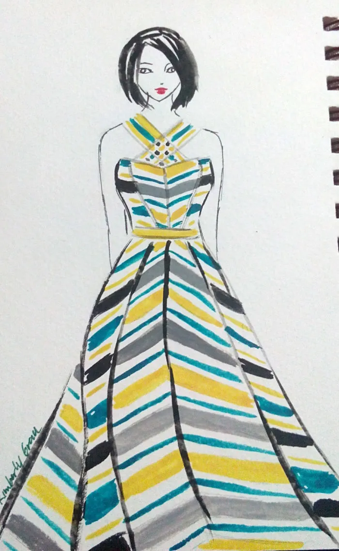 I Create Mini Paintings Featuring Patterns And Prints To Curb My Fear Of Them (Part 3)