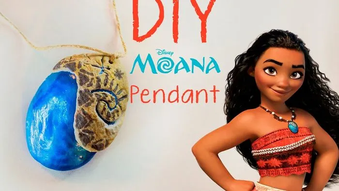 I Made This Diy Moana Pendant Out Of Clay