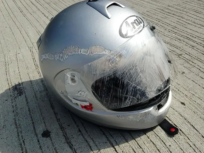 El casco te salva la vida