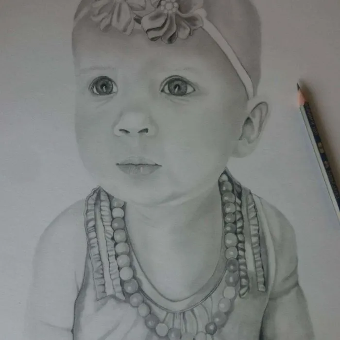 Little Girl. Time Taken = 1 Day.