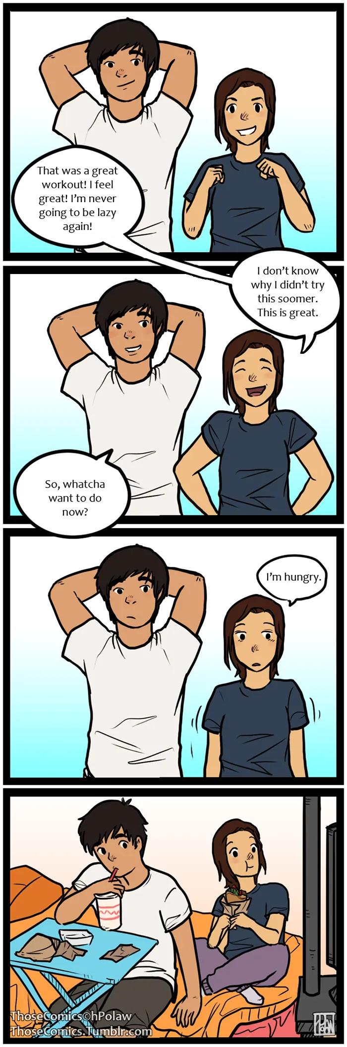 39 Comics About Couple Everyday Life Show Happiness Is In The Little Things
