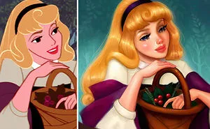 llustrator Repaints Disney Princesses In Her Unique Style