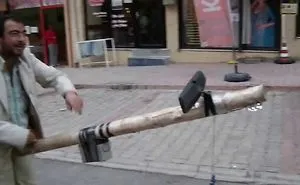 Mercedes Kadir - Crazy Guy Who Thinks His Stick Is A Mercedes