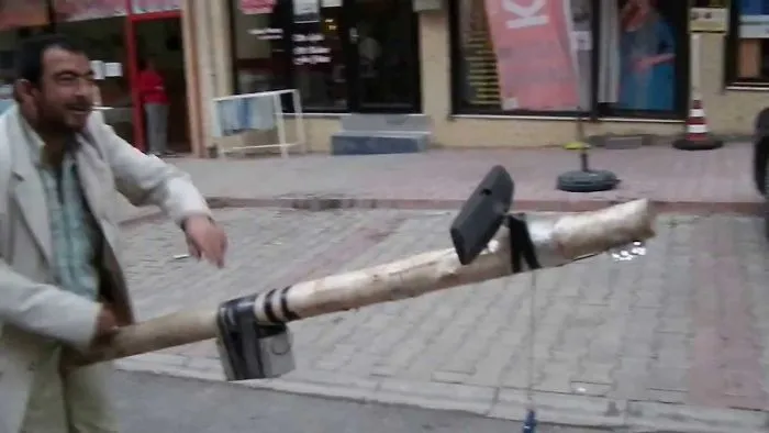 Mercedes Kadir - Crazy Guy Who Thinks His Stick Is A Mercedes