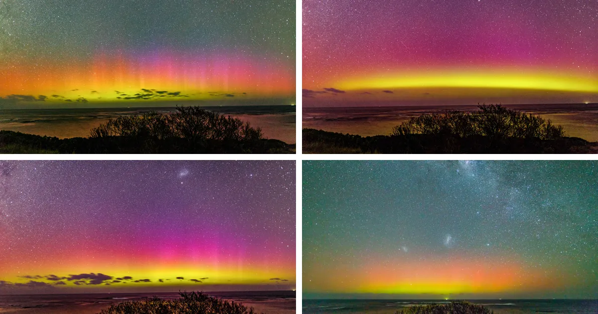 ¿Has visto alguna vez la Aurora Austral? Es tan increíble como su "hermana" del Norte