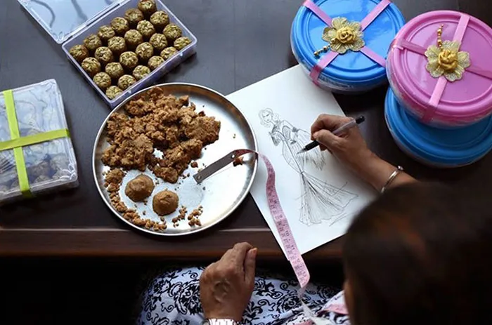 Fabricante de Mithai vs Diseñadora de moda