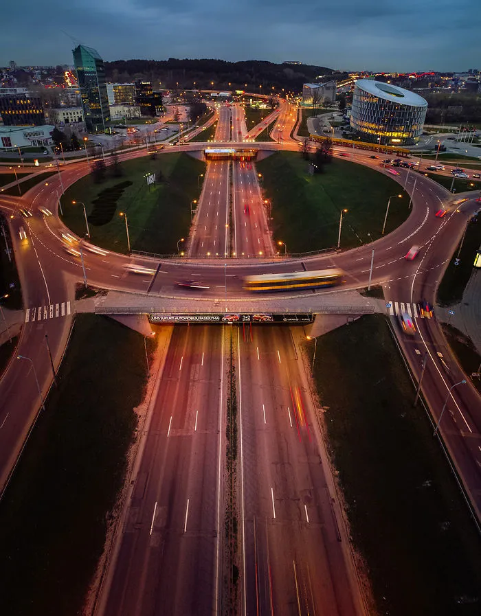 I Took Pictures Of All Roundabouts In Vilnius
