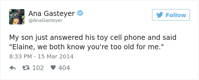 61 Funny Parenting Tweets By Ana Gasteyer