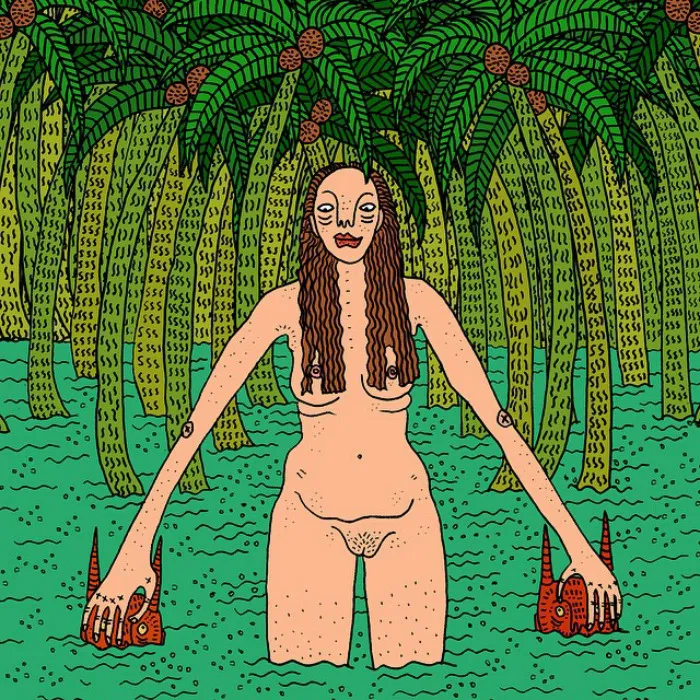10+ Ilustraciones honestas de mujeres modernas y sus demonios, por Polly Nor (NSFW)