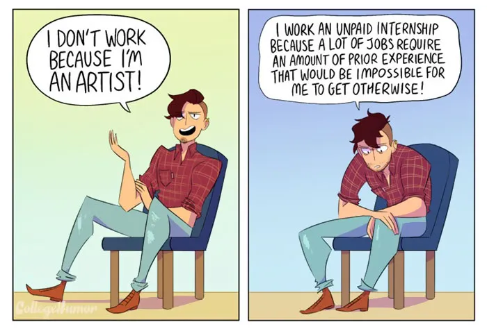 5 Comics That Reveal What People Think Millennials Are Like Vs What They’re Actually Like