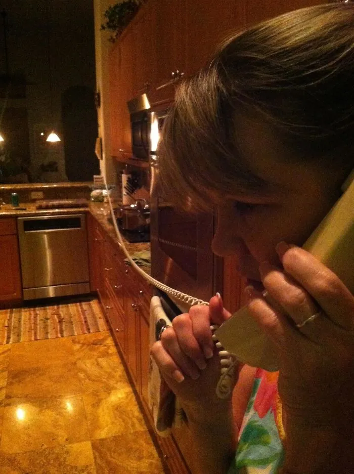 Even In 2016 My Mom Is Still Rockin The 25' Long Phone Cord