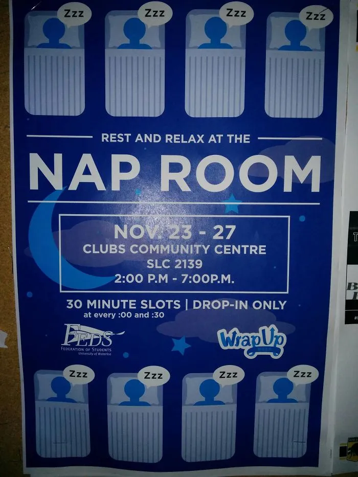 Hay un cuarto de siestas en mi escuela