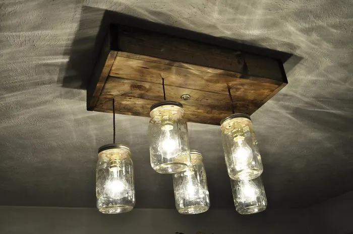 Wanted To Get My Mom This Type Of Chandelier For Christmas But Didn't Have $300 Or More To Spend So I Decided To Make It, How Did I Do?