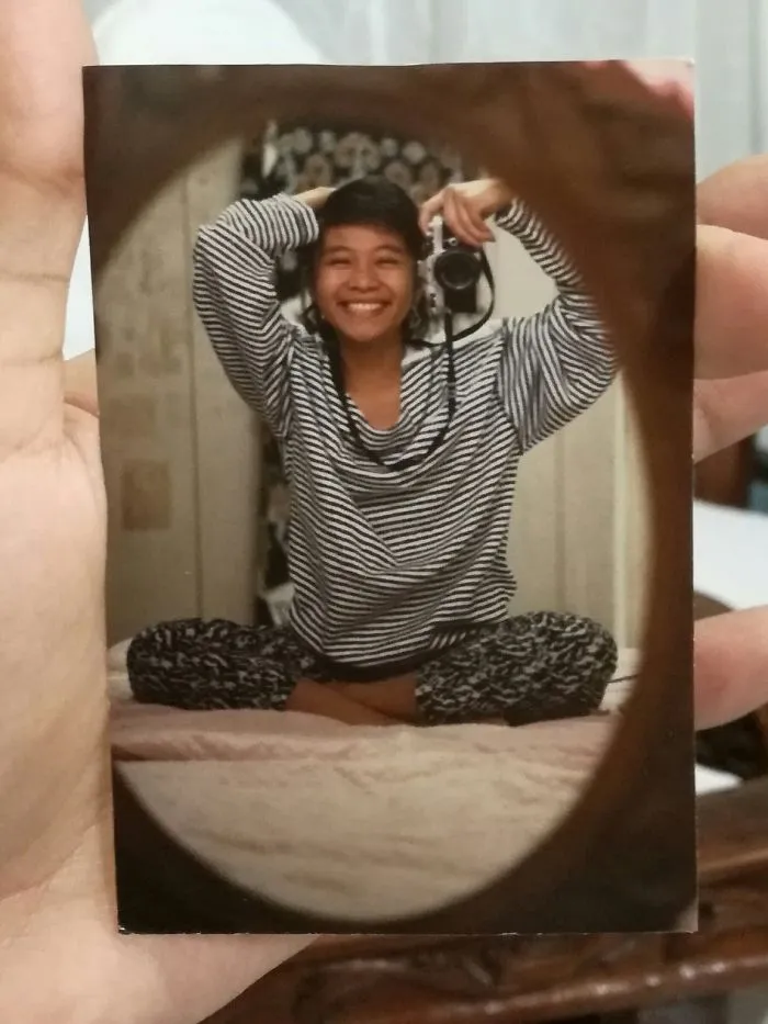 My Moms Selfie Before It Was Cool, 1989