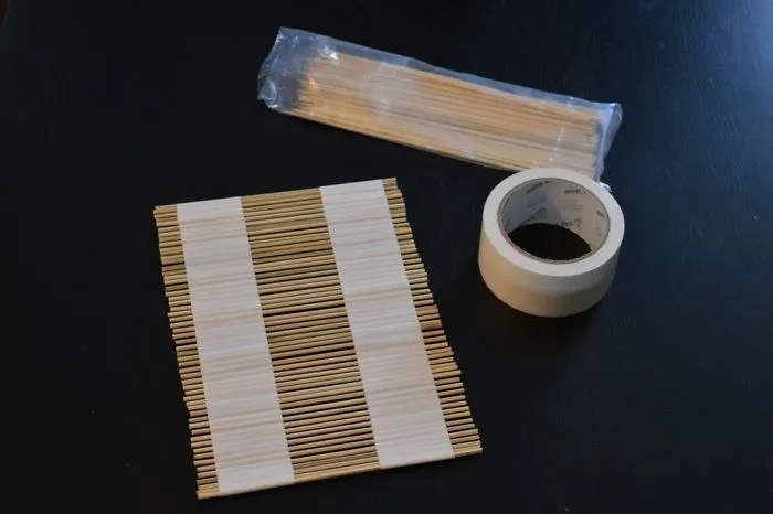 Homemade Sushi Rolling Mat