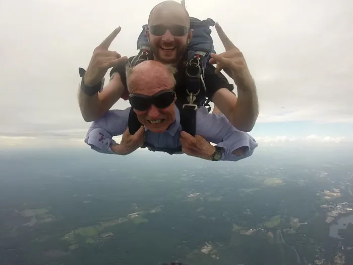 My Grandfather, A WWII Dive Bomber, On His 95th Birthday