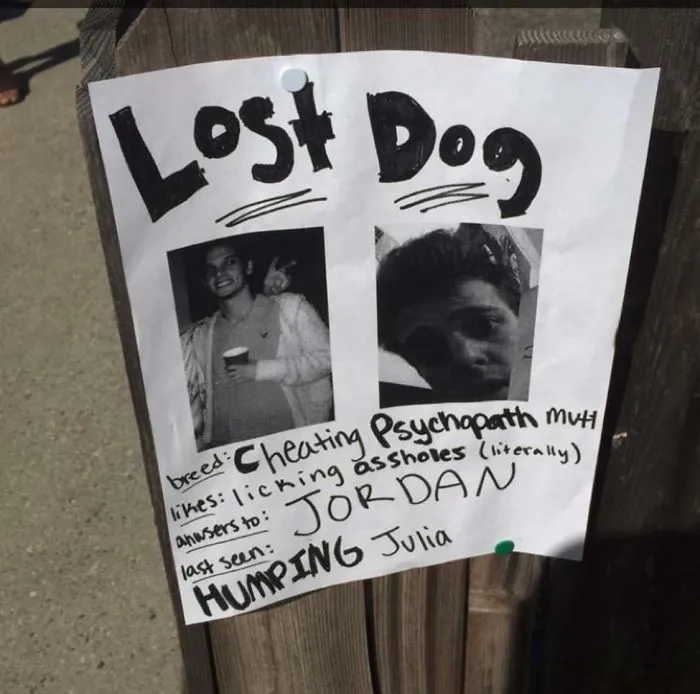 Angry Girl At My School Posted These All Around Campus