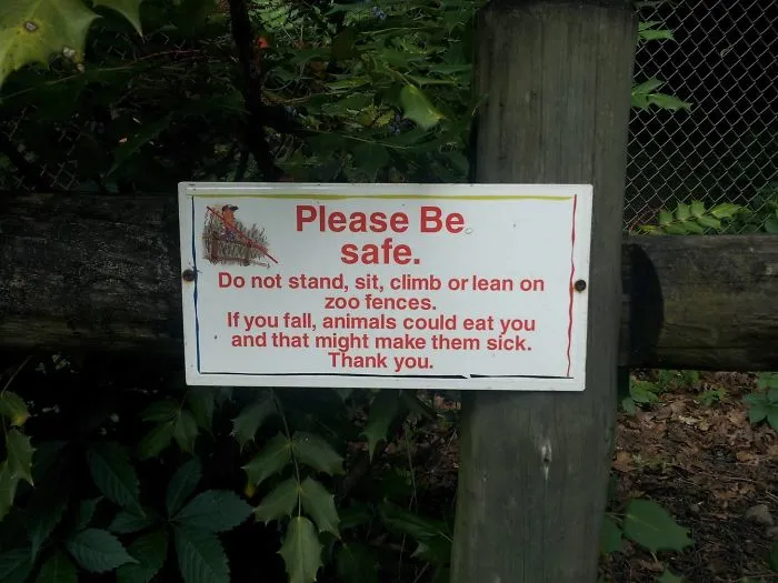 43 Funny Zoo Signs Which Probably Have Some Incredible Stories Behind Them