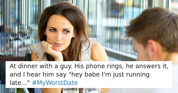 131 Of The Worst Things That's Ever Happened To People On A Date