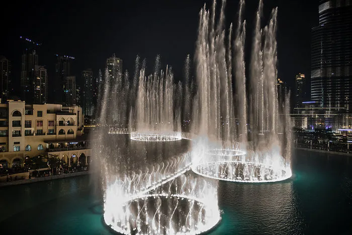 Fuente de Dubai, Emiratos Árabes