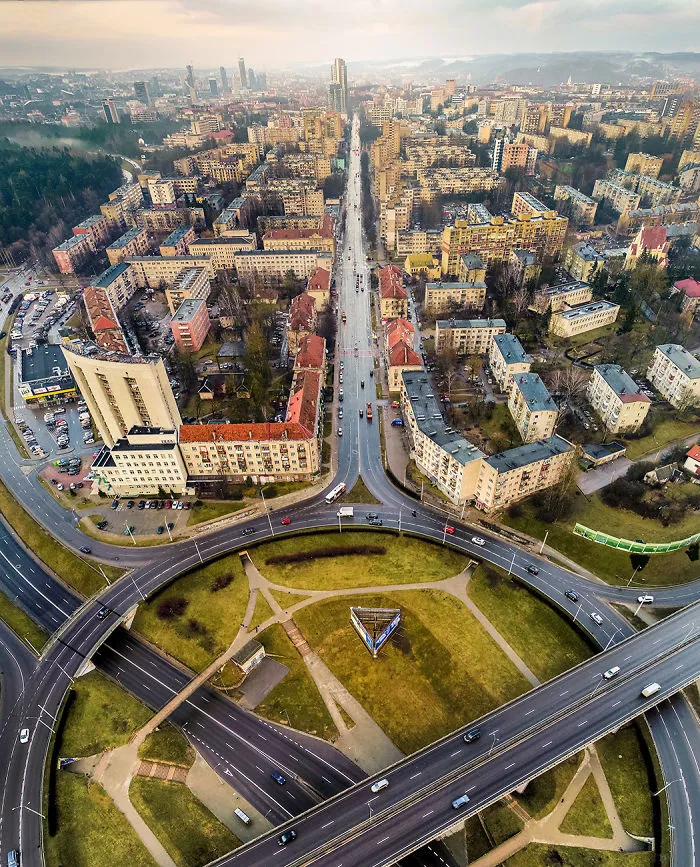 I Took Pictures Of All Roundabouts In Vilnius
