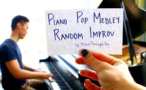 I Made A Piano Pop Medley Out Of 10 Famous Pop Songs On The Spot
