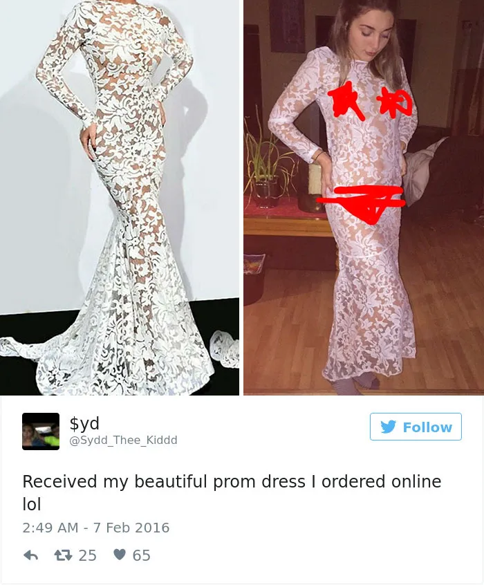 Mi precioso vestido, jajaja