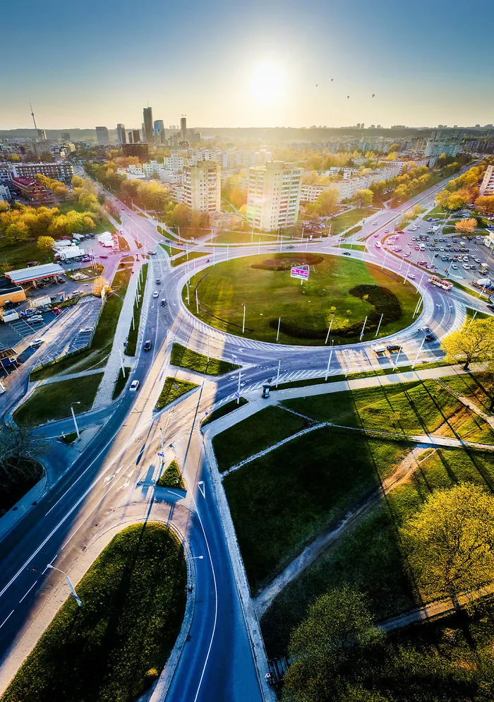 I Took Pictures Of All Roundabouts In Vilnius