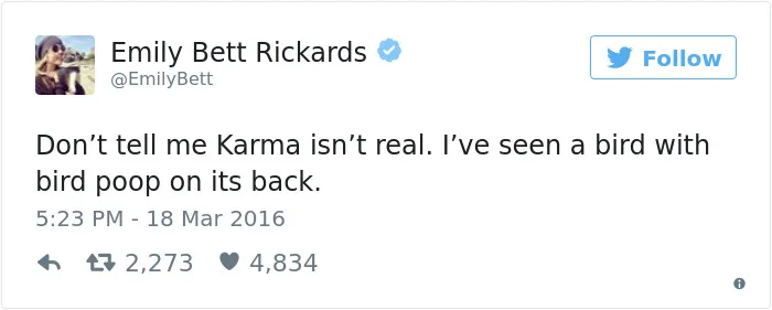 Karma Is Real
