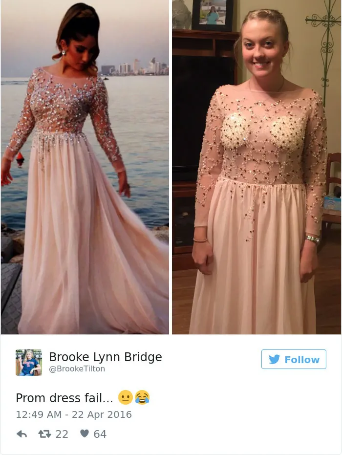Fail de vestido