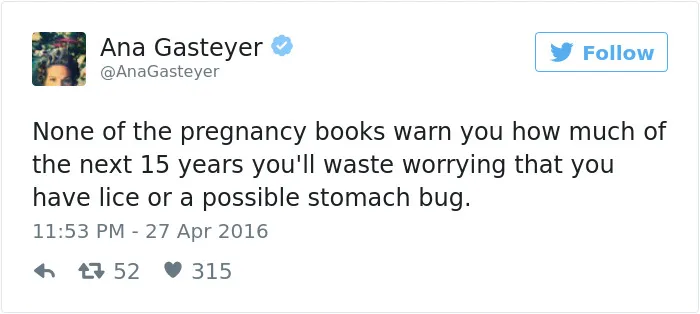 61 Funny Parenting Tweets By Ana Gasteyer