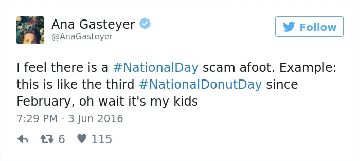 61 Funny Parenting Tweets By Ana Gasteyer