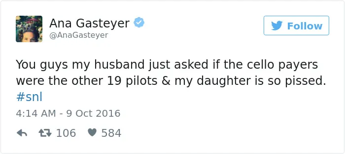 61 Funny Parenting Tweets By Ana Gasteyer