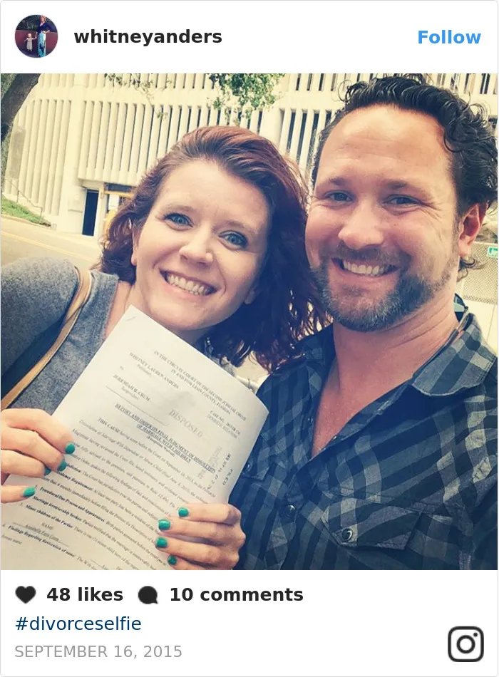 Ex-Couples Are Posting 'Divorce Selfies' And These 51 Pics Will Prove Why They’re Awesome