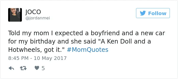 101 Of The Funniest Things That Moms Have Ever Said