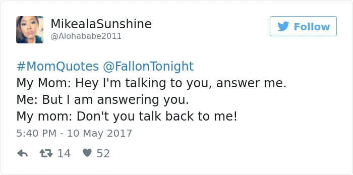 101 Of The Funniest Things That Moms Have Ever Said