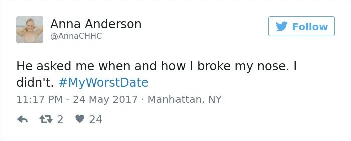 131 Of The Worst Things That's Ever Happened To People On A Date