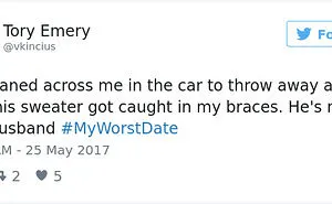 131 Of The Worst Things That's Ever Happened To People On A Date