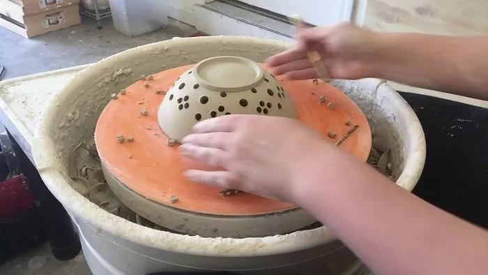 Holes, Holes, & More Holes - Pottery Video