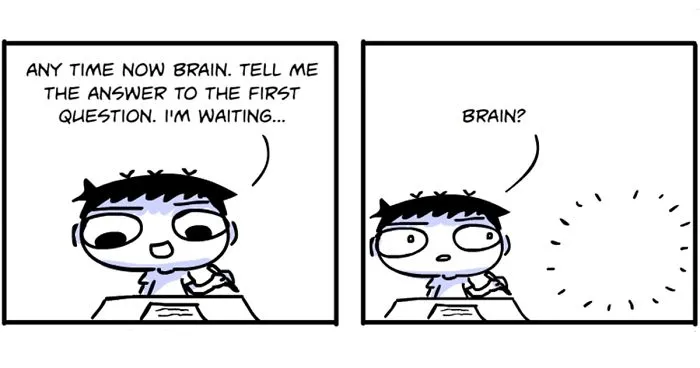 9 Funny Comics About The Challenges Of Exam Season