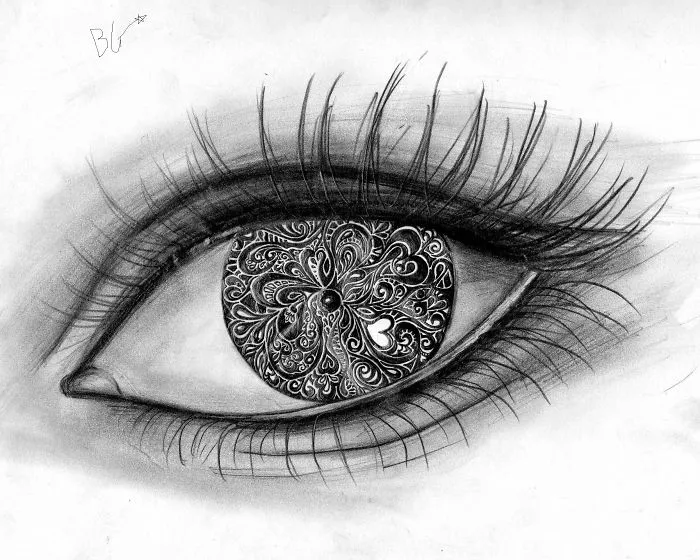 This Is An Eye And I Signed It So It Is Not A Phony