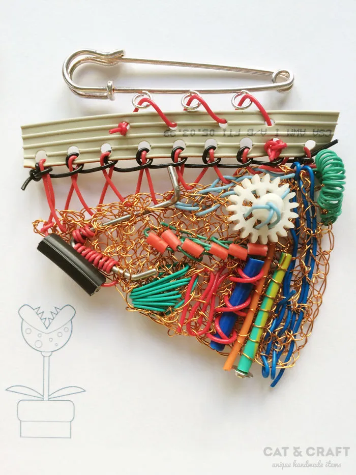 I Turn Old Electronic Devices Into Geeky Jewelry