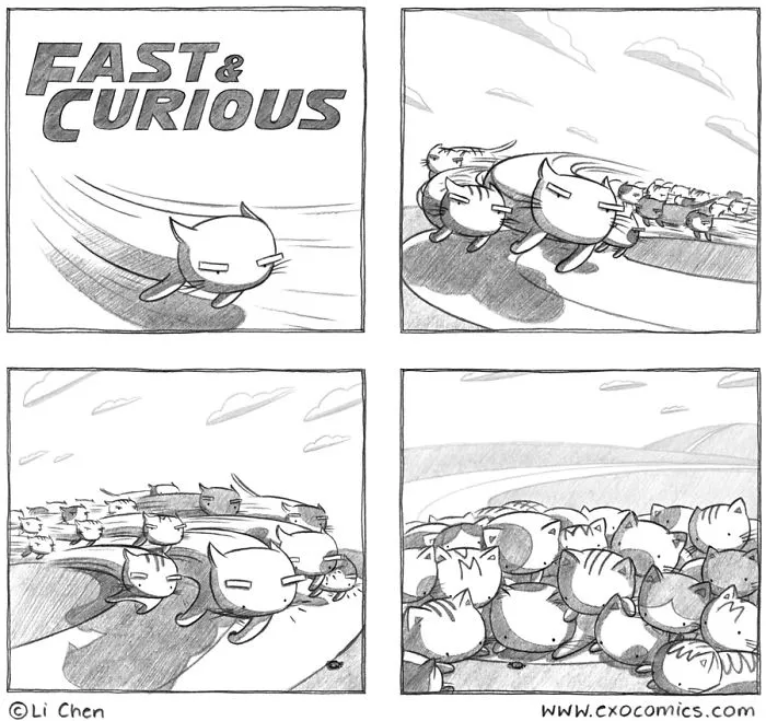 My Silly Cat Inspired Me To Start Doing Comics As A Hobby, And Now It's My Full-Time Job