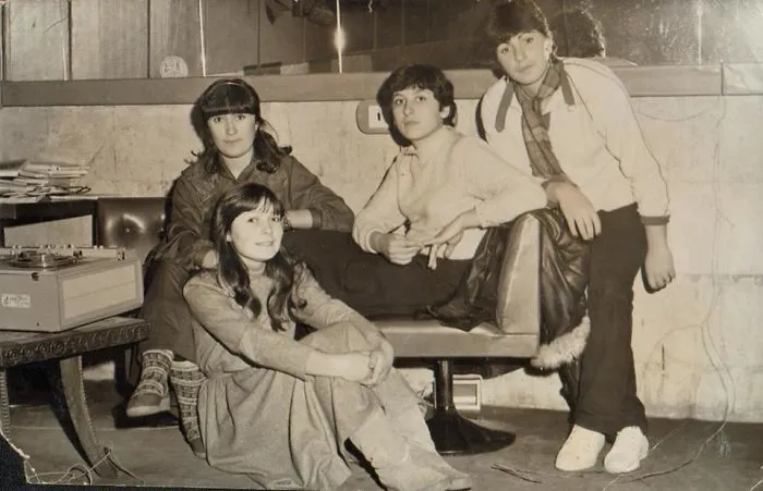 My  Mom ( The One In The Front) With Her Friends, In The Dormitory Of Tsu (tbilisi State University), Georgia, 1980
