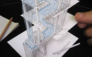 Italian Artist Brings His 3D Drawings To Life By Making Them Leap Off The Paper