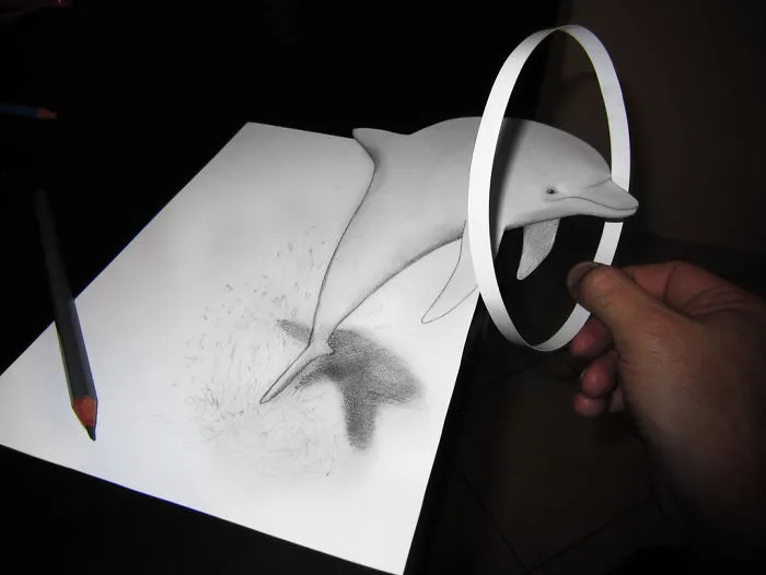 Italian Artist Brings His 3D Drawings To Life By Making Them Leap Off The Paper