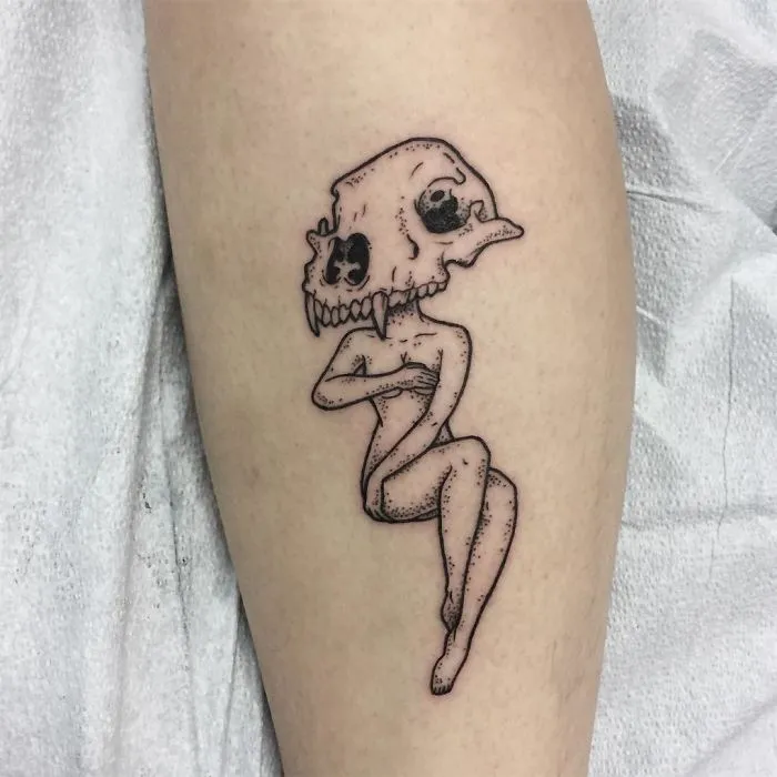 Headless Girl Tattoos